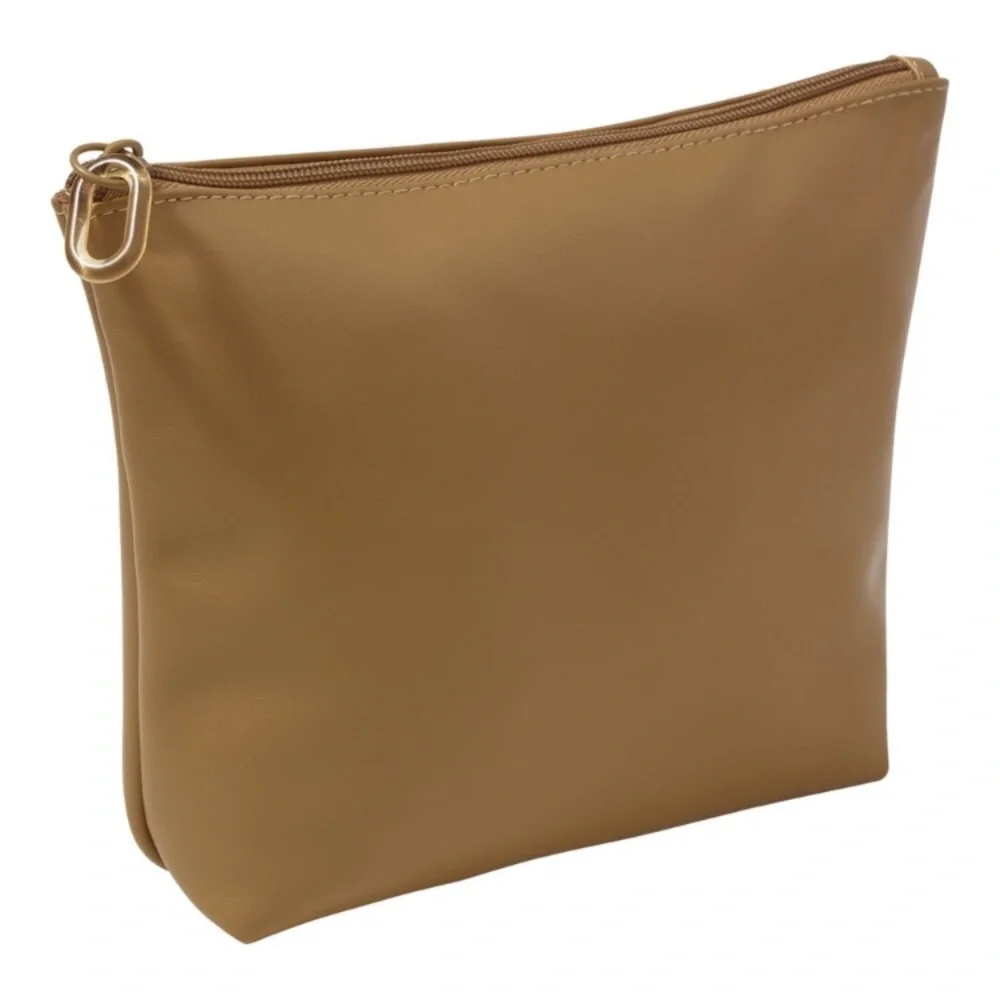 Brand New Brown Polyurethane Ulta Makeup Bag